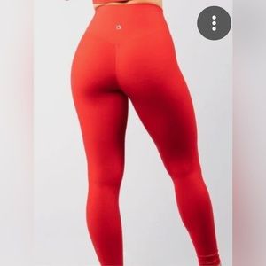 Buff bunny Rosa Leggings -Salsa Red- Medium